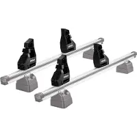 Aurilis Ladungsbegrenzer Lastanschläge Load Stopper für Dachträger Einstellbar 4tlg