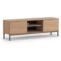 AX Living Lowboard TV Queba QT05 – 150 cm Breite, Modern in Hikora