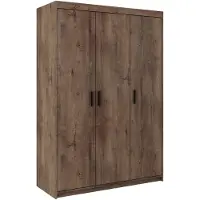 AX Living Storicos 3T 3 türig Kleiderschrank Lefkas 133 cm breit