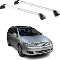 Aurilis Dachträger für Toyota Corolla Verso 2001-2009 5 tür 100kg Alu ABE Silber