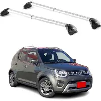 Omac Dachträger Grundtäger für Suzuki Ignis mk2 2016-2025 5 tür 100kg Alu Grau 2x ABE