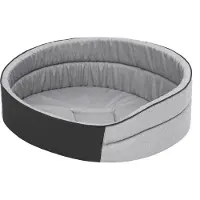 Stanis³aw Jurga Ovales Hundebett – 90 x 75 cm – waschbar, strapazierfähig, elegant | Pillowprim