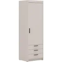 AX Living Kleiderschrank Schrank Beige Storicos 1T3S 59,9cm Modern