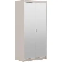 AX Living Schrank Spiegel Beige Kleiderschrank Storicos 2T 89,7