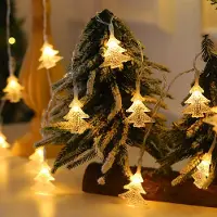 Rosikey 1.5m Lichterkette Batterie, 10 LED Lichterketten Weihnachtsbeleuchtung Weihnachtsdeko Weihnachten Innen Weihnachtsbaum Schlafzimmer Party Deko