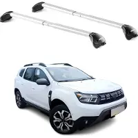 Omac Dachträger Grundtäger für Dacia Duster mk3 2024-2025 100kg Alu Silber 2 tlg ABE