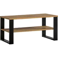 Minio Couchtisch LAMIA 9 Wotan Eiche / Schwarz matt Farbe