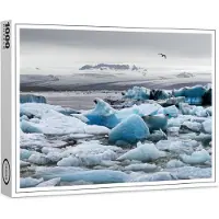 Raxxa Premium-Puzzle "Eisformationen", 1000 Teile