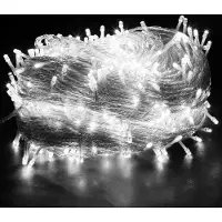 ROSNEK 50M 400 LED Lichterkette Weiß 8 Lichtmodi Wasserdicht Party Garten Innen Deko Weihnachtsbeleuchtung