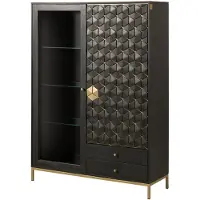 MASSIVMOEBEL24.DE MASSIVMOEBEL24 Highboard Mango 120x40x165 grau geölt DIAMOND #117