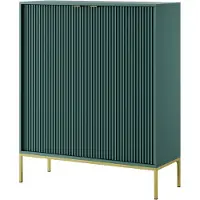 AX Living Modern Kommode Eternas K104 mit Lamellenfront 104 cm Grün