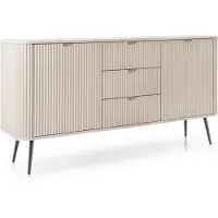 AX Living Schubladenschrank Kommode Salvia KS168 168 cm Kaschmir