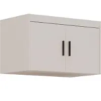 AX Living Schrankaufsatz Storicos 2T Beige 89,7 x 55 x 53 cm – modern