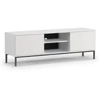 AX Living Lowboard TV Queba QT05 – 150cm Breite Modernes Design Weiß