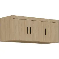 AX Living Schrankaufsatz Schlafzimmer Storicos 3T Geölte Eiche 133x55,5x53 cm