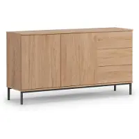 AX Living Kommode Schubladen Queba QT01 – 150 cm Breite, Hikora