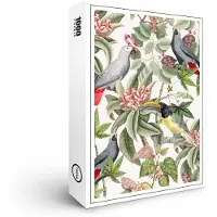 Raxxa Premium-Puzzle "Exotischer Vintage Vogel Park", 1000 Teile