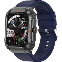 Douself 1,92" Smartwatch Damen Herren, mit Telefonfunktion Fitness Tracker Uhr Sport-Gesundheitsüberwachung BT5.2 S0S-Notruffunktion IP68 Wasserdicht, Deutsch