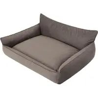 Stanis³aw Jurga Hundebett "Joker" - 105x80cm - bequemes Hundekissen mit erhöhtem Rücken & abnehmbarem Bezug | Fancy-Stoff | pillowprim