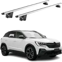 Aurilis Dachträger Grundtäger für Renault Austral 2022-2025 100kg Alu Silber 2tlg ABE