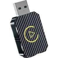 Mormark Kabelloser USB Auto Adapter für Android und CarPlay, Bluetooth 5.0 Plug-and-Play Carplay Adapter - ACRSYNC