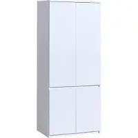 Minio , Kleiderschrank "ARCCA 1", Schrank, Weiße Farbe