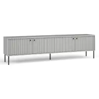 AX Living Lowboard TV Irelis 207 cm Grau Schwarz Modern Industrial