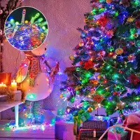 Lapamax LED Lichterkette 20M 200 LED Innen, Bunt Weihnachtsbaumbeleuchtung 8 Modi, Weihnachtsdekoration für Weihnachtsbaum Zimmer Party Garten