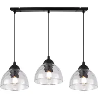 Light11 HOME Venice Hängelampe 3 Flache, Klar Lampenschirme E27