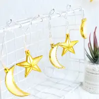 Rosikey 1.5M Ramadan Dekorationen Lichterketten Islam Eid Mubarak Deko Lichterkette Batteriebetrieben Party Geschenke