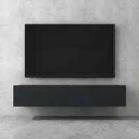 Doporro TV Lowboard hängend Fernsehschrank Wohnzimmer | TV-Schrank hängend Fernsehtisch Hängeschrank 160cm Fernsehschrank02