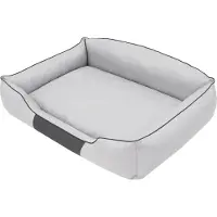 Stanis³aw Jurga Hundebett "Royal" -85x65cm- Robust mit hohem Rücken, weich gepolstert | Pillowprim