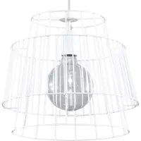 Sollux Hängeleuchte GATE weiß 1xE27 15W Stahl 130x35x35cm