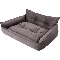 Stanislaw Jurga Hundebett "Joker" Gepolstert - 65x50cm - robust, wasserabweisend | Hundematratze, Sofa, Tierbett | Marke PillowPrim