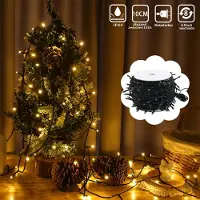 XINZI LED Fairy Lights - 50m 500 LEDs, warmweiß, 8 Modi, IP44, dekorative lichterkette Feierlichkeitslichter für Party, Feier, Hochzeit, Weihnachten