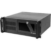 Lanberg SC01-4504-10B, Rack (4U), Schwarz, 3 Lüfter, HDD, HDD