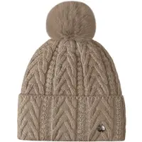 Hv Polo Mütze Beanie HVPMadalyn pebble taupe, Größe: Einheitsgröße