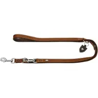 Hunter Verstellbare Führleine Tara 15/200, cognac/d-braun