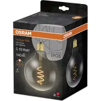 Osram LED Filament Lampe ersetzt 16W E27 Globe - G125 4W 150lm 1800K Einerpack