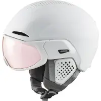 Alpina Skihelm Oro QV Mips Unisex Matte White / Water-Pink-51 - 55 cm