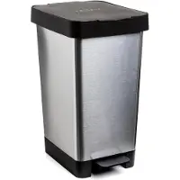 TATAY Smart 25l Recyclingbehälter Silber Silber One Size