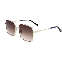 Scotch & Soda SS 6012 Unisex-Sonnenbrille Vollrand Quadratisch Metall-Gestell, gold
