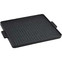 Ilsa Doppelseitige Grillpfanne aus Gusseisen 38x38 cm