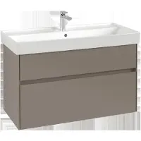 Villeroy & Boch V&B Waschtischunterschrank Collaro 95,4x54,6x44,4cm, WT mit, volcano black