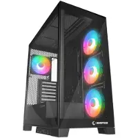 Rampage Obudowa Hydra V2 ARGB czarna (HYDRAV2-BLACK)