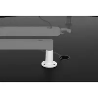 Corsair Desk Plate for Wave Mic Arms, White
