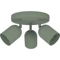 Eglo Design-Deckenstrahler Tilston 3-hellgrün