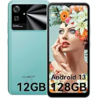 Cubot Note 21, 16,7 cm (6.56"), 6 GB, 128 GB, 50 MP, Android 13, Grün
