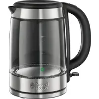 Russell Hobbs 21600-57 Wasserkocher 1,7 l 2200 W Edelstahl, Transparent