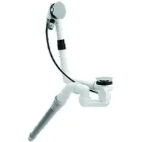 Bette Silhouette Trio badafvoer met overloop-vulcombinatie chroom